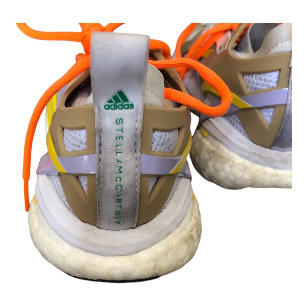 adidas Athletic Sneakers in Tan, White, Yellow & Orange - Picture 4 of 11